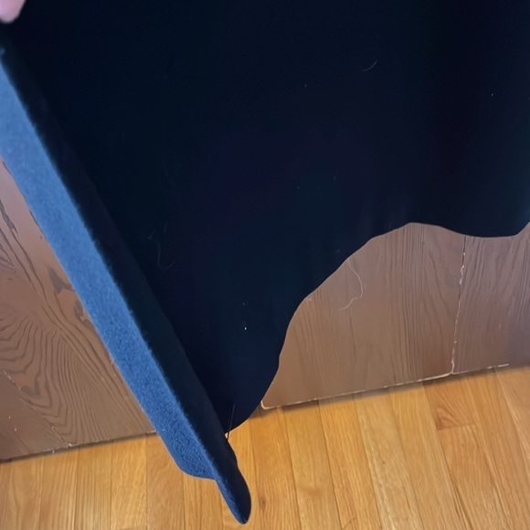 Vintage Alorna 100% wool maxi black coat. Size Medium. - Picture 9 of 10